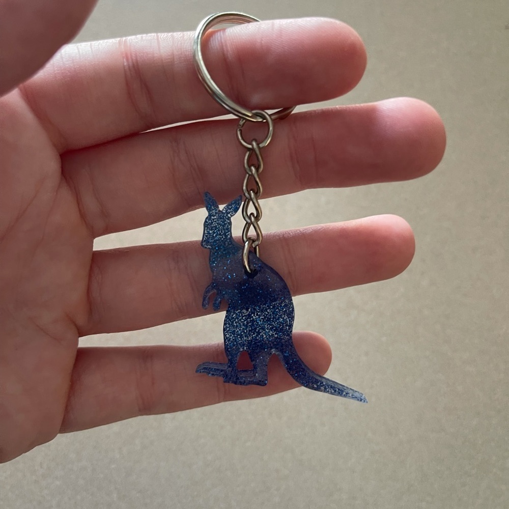 🎉🎉HP🎉🎉 Handmade Baby Kangaroo (Joey) Keychain - Picture 2 of 6